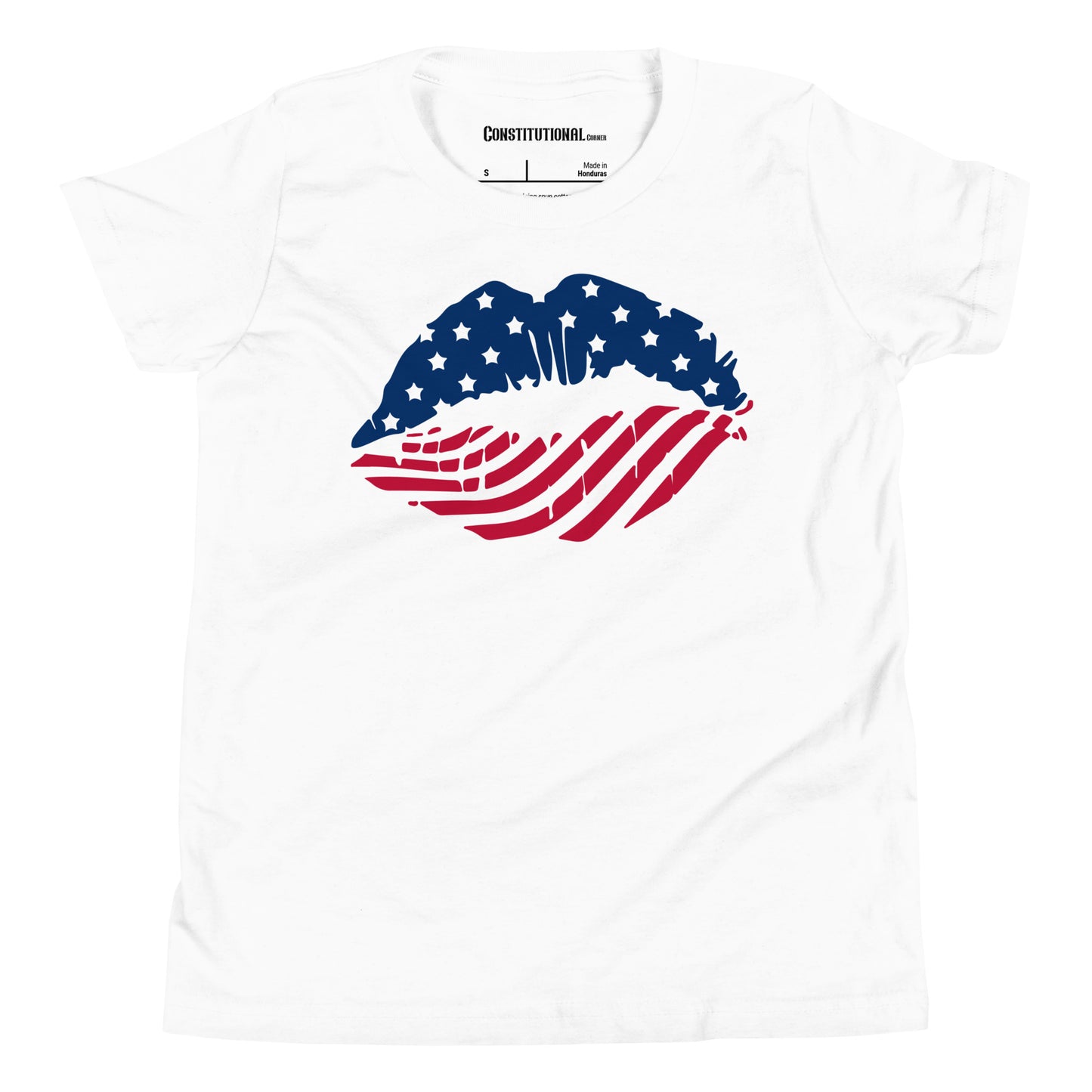 Patriotic T-Shirt for Kids "American Kiss" TS320001