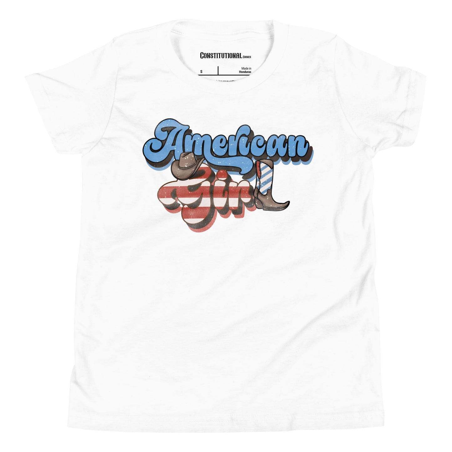 Patriotic T-Shirt for Kids "American Girl" TS320020