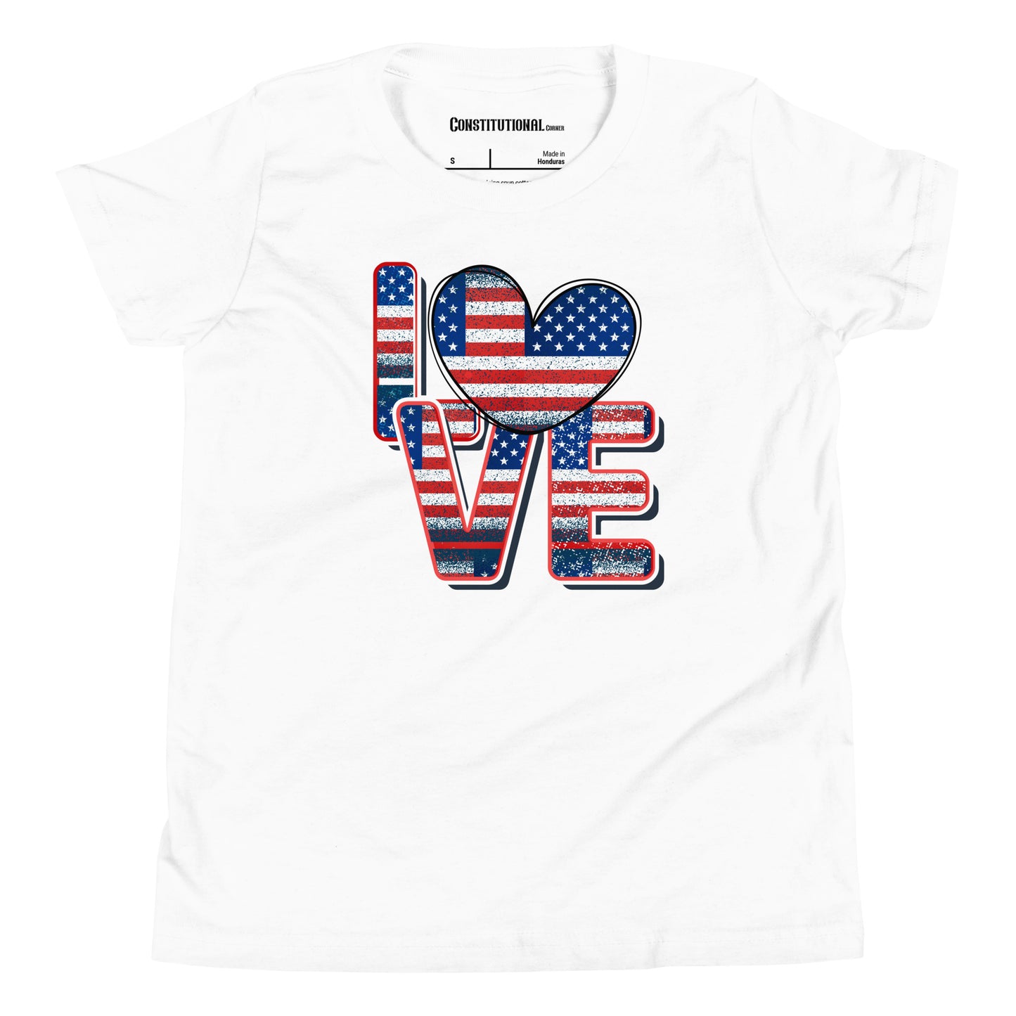 Patriotic T-Shirt for Kids "Love America" TS320022