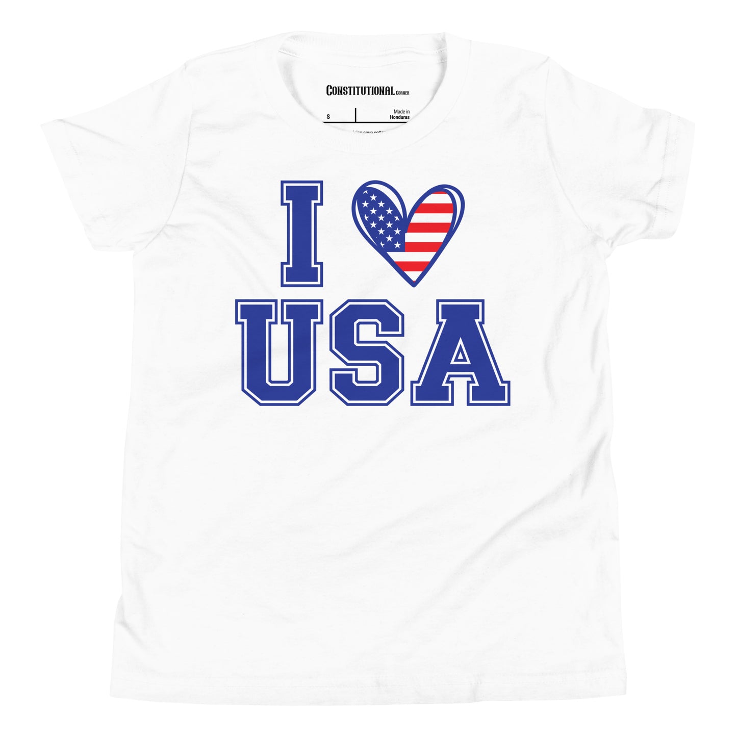 Patriotic T-Shirt for Kids "I Love America" TS320024