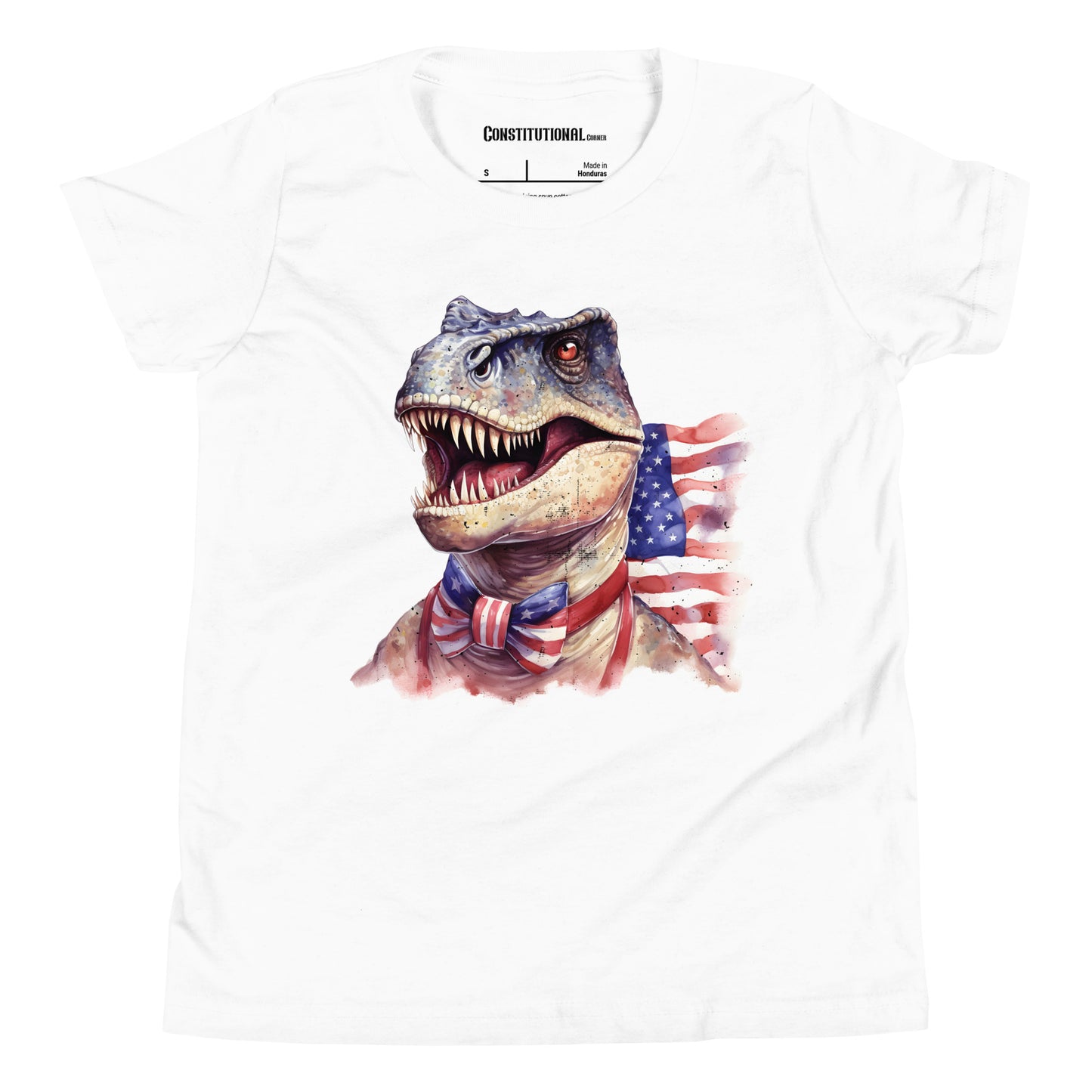 Patriotic T-Shirt for Kids "American T-Rex" TS320026