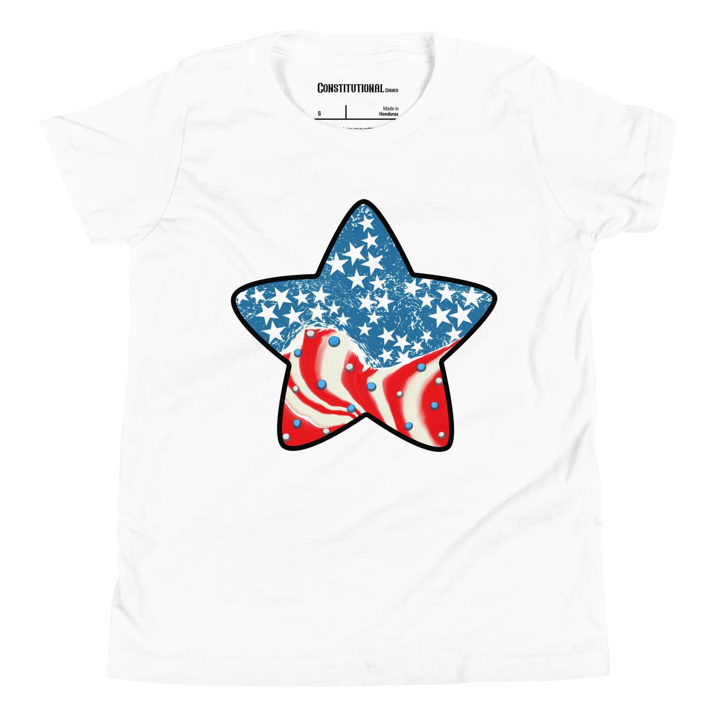 Patriotic T-Shirt for Kids "American Star" TS320030