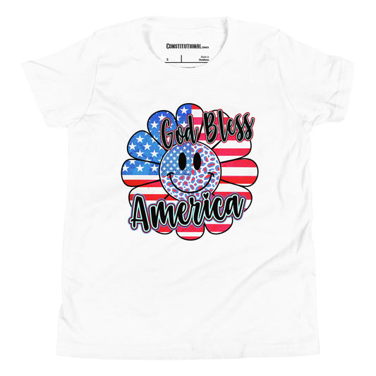 Patriotic T-Shirt for Kids "God Bless America" TS320032